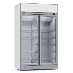 RÉFRIGÉRATEUR 2 PORTES EN VERRE INS-1000R
