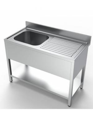 Bloc-évier étagère gauche ou droite 120cm