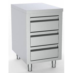 Table de travail avec tiroirs