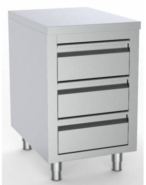 Table de travail avec tiroirs