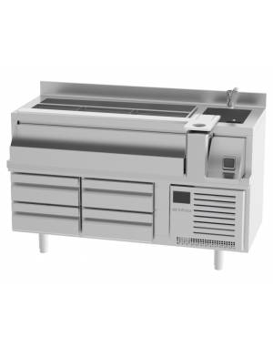 Meuble bar Mobile réfrigéré 160cm