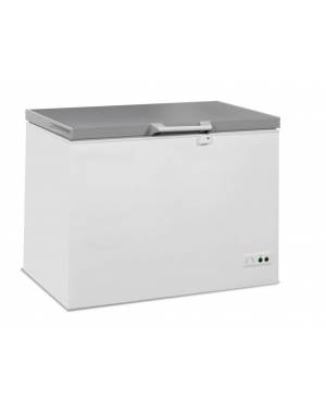 Congélateur bahut avec couvercle INOX 305L
