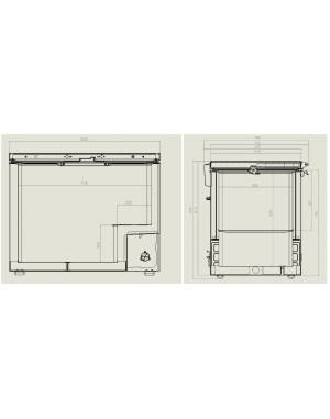 Congélateur bahut avec couvercle INOX 305L