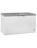 Congélateur bahut couvercle en INOX 635 L
