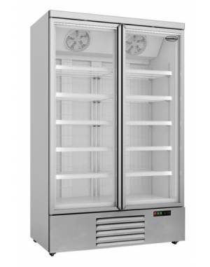 Congélateur 2 portes en verre JDE-1000F