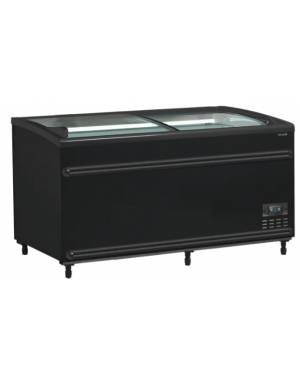 Congélateur noir 145cm