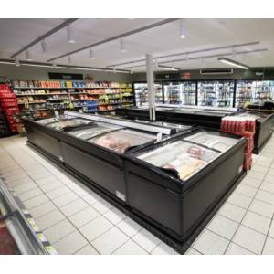 Congélateur noir 145cm Congélateur noir 145cm