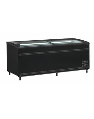 Congélateur noir 185cm