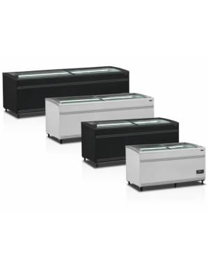 Congélateur noir 210cm