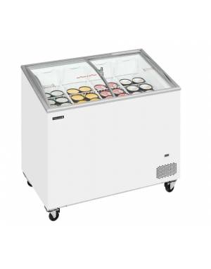 Bac Glace couvercle en verre 230L