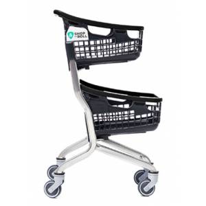 Chariot porte panier