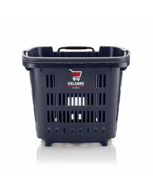 Panier avec anse & roulettes 34L Panier avec anse & roulettes 34L