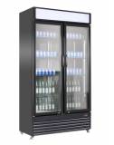 Réfrigérateur 2 portes en verre BEZ-750 GD