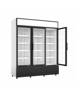 Réfrigérateur 3 portes en verre