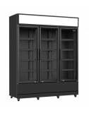 Réfrigérateur 3 portes en verre