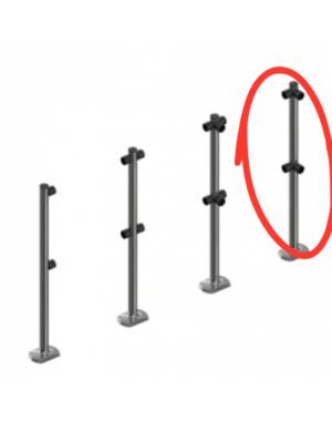 Poteau d'angle 90°