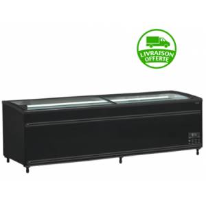 Congélateur noir 210cm