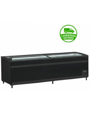 Congélateur noir 210cm