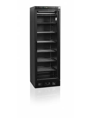 Congélateur vitré noir UFSC370GCP Black