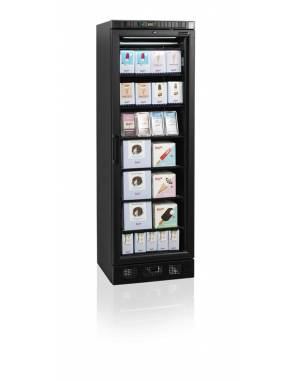 Congélateur vitré noir UFSC370GCP Black