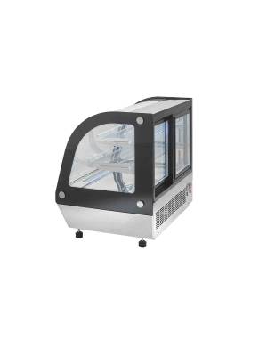 Vitrine bombée de comptoir