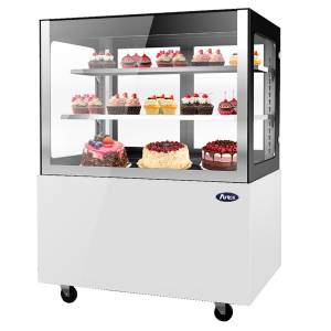 Vitrine droite blanche