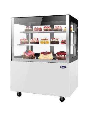 Vitrine droite blanche