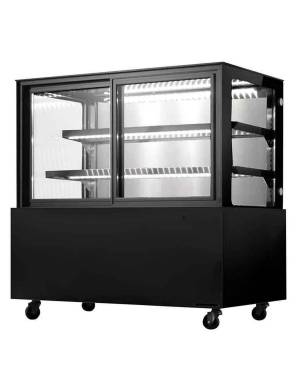 Vitrine murale noire