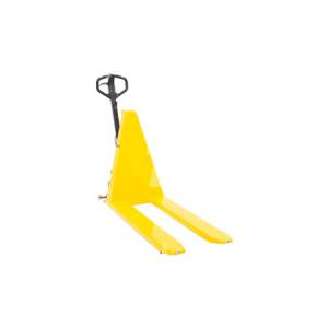 Transpalette haute levée semi électrique à ciseaux