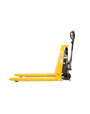 Transpalette haute levée semi électrique à ciseaux