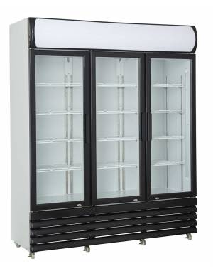 Réfrigérateur 3 portes en verre