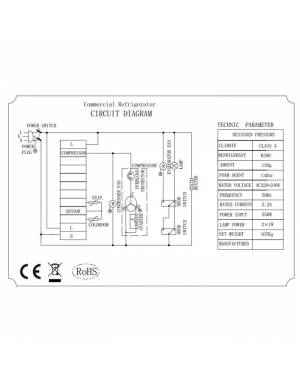 RÉFRIGÉRATEUR ECOFROST EN ACIER INOX 1200 LTR STATIQUE