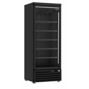 Réfrigérateur 1 porte en verre noir JDE-600R BL